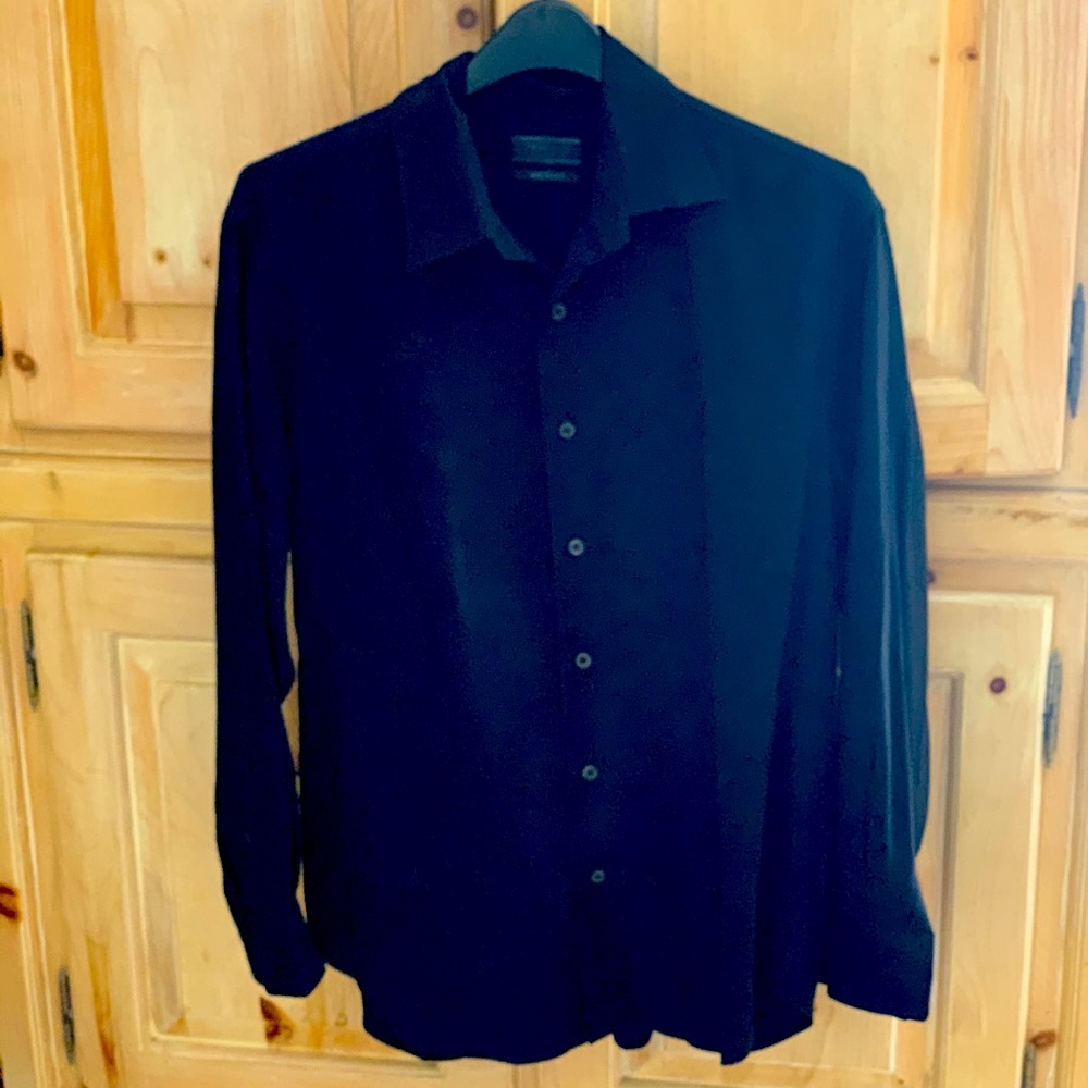 Prada Men’s Long Sleeve Button Down- Size 43/17
